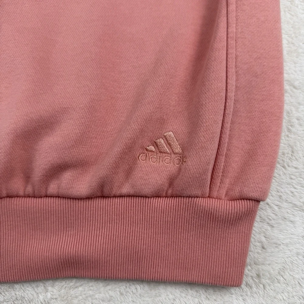 Adidas All SZN Sportswear Fleece‎ Graphic Sweatshirt Pink Women's Size Small